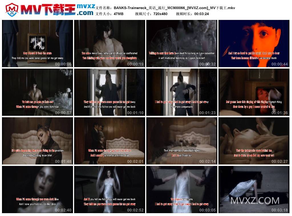 BANKS-Trainwreck_英语_流行_MC900066